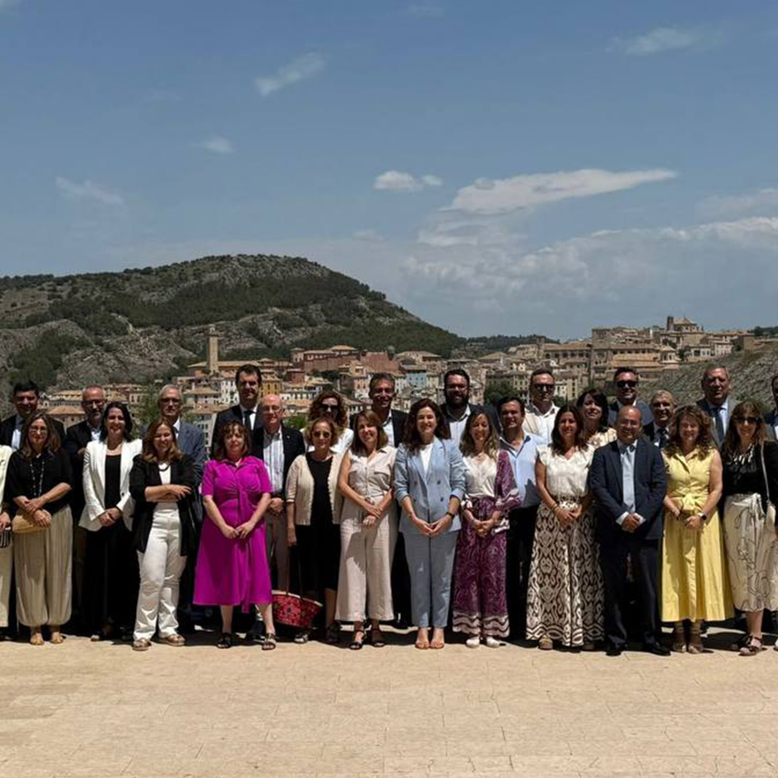 Miembros de la reunión de coordinación